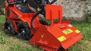 Worky Quad SSQ11 with flailmower [upl. by Annmarie384]