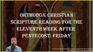 Eleventh Week After Pentecost Friday  Hebrews 2210 amp Luke 101621  September 6 2024 [upl. by Falo]