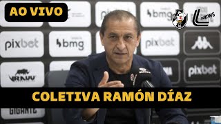 COLETIVA RAMON DIAZ TRANSMISSÃO AO VIVO DIRETO DE BRAGANÇA PAULISTA  VASCO 1 X 1 BRAGANTINO [upl. by Supmart]