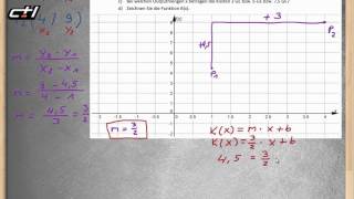 Zweipunktform  Lineare Funktionen ★ 4 Aufgaben [upl. by Spearman]