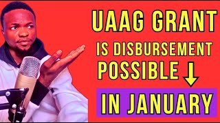 uaag grant is disbursement possible in January for NGO Bundle heads and Subscribers [upl. by Mosira223]