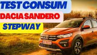 Cat consuma DACIA SANDERO STEPWAY 2022 10TCe  GPL TEST [upl. by Nonnahsal]