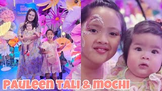 PAULEEN LUNA AT ANG KANYANG CUTE NA CUTE NA MGA ANAK NA SINA TALI AT MOCHI ISINMA SA EVENT NG MELISA [upl. by Hassi]