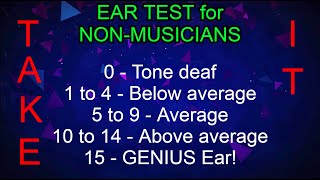 Are you TONE DEAF or MUSICALLY GIFTED A FUN test for nonmusicians [upl. by Hedelman83]