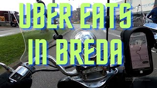 POV UBER EATS DELIVERY IN BREDATHE NETHERLANDS [upl. by Ennalyrehc]