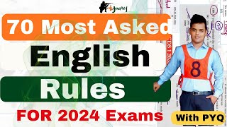 Grammar for NDA and CDS 70 Most Asked English Grammar Rules for every exam of 2024NDA 2024 English [upl. by Anjanette]