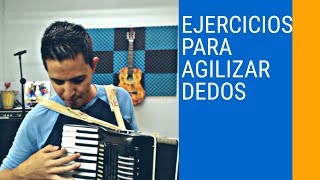 Tutorial de Ejercicios Para Agilizar Los Dedos  Clases de Acordeon  Leo Mart [upl. by Rey817]