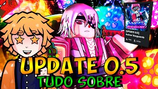 2 CODES TUDO SOBRE a NOVA UPDATE 05 do Anime Vanguards [upl. by Aleit]