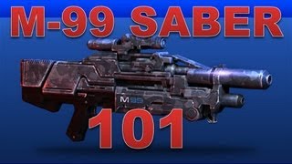 M99 Saber 101 Ultra Rare Assault Rifle in Mass Effect 3 Multiplayer [upl. by Amol123]