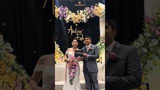 Testimony The Wedding of Andrew amp Feby at Mercure Ancol [upl. by Adaminah]