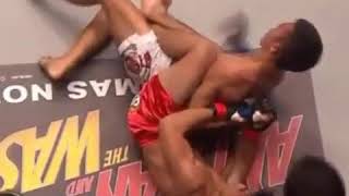 Hammer lock submission in mma [upl. by Nodnab909]