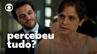 Acordou Carolina percebe olhares de Alex para Angel  Verdades Secretas  TV Globo [upl. by Xonk212]