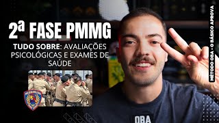 2ª FASE SOLDADO PMMG ➡️ AVALIAÇÕES PSICOLÓGICAS E EXAMES DE SAÚDE PASSO A PASSO [upl. by Krenek]