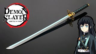 Katana Making  Muichiro Nichirin Blade Demon Slayer [upl. by Ymmor]