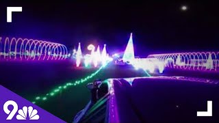 Full 360° drive through Christmas in Color [upl. by Nhaj545]