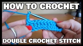 How to Crochet For Beginners  Double Crochet Stitch  Kristins Crochet Tutorials [upl. by Iamhaj]