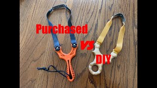 Purchased vs DIY Slingshot [upl. by Ilehs688]