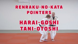 Easy combination for judo  Haraigoshi Taniotoshi  pointers for the renrakunokata [upl. by Friedland]