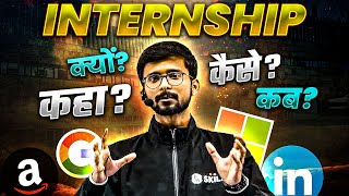 How To Get Internships In 1st2nd Year Of College Everything You Need To Know 🤯  Job Vs Internship [upl. by Summers]