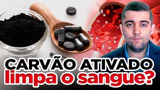 Efeitos do carvão ativado na má circulação e trombose limpa o sangue de toxinas e metais pesados [upl. by Tri]