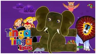 Why Elephant Has A Trunk l Tinga Tinga Tales  Cartoons for Kids [upl. by Norihs]