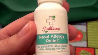 MY AT HOME SINUS INFECTION REMEDY Similasan Nasal Allergy Relief Spray [upl. by Adriell643]