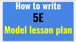 5E lesson5E Lesson Plan in science working principle of racket [upl. by Llibyc]