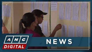 2023 BSK Elections begin Filipinos cast votes for village youth council polls  ANC [upl. by Ytirahs]