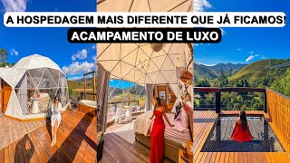 PRIMEIRO E ÚNICO GLAMPING DE VISCONDE DE MAUÁ 😱 [upl. by Ralyat890]