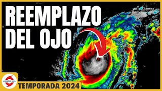 Milton reemplaza el ojo y baja a categoría 4 pero se reintensificará durante el día Hacia Florida [upl. by Jezabella]