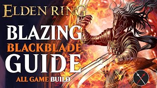 Elden Ring Claws Build  How to Build a Blazing Blackblade Guide All Game Build [upl. by Zeidman]