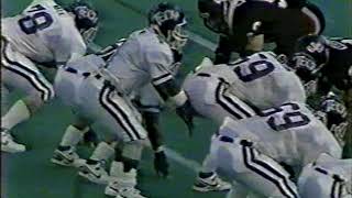 UC Bearcats Football vs Tennessee Tech 1987 1st Half 2nd Quarter [upl. by Nylaras17]