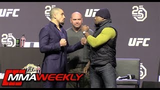 Is Robert Whittaker Disappointed to Face Yoel Romero Again UFC 25th Anniversary Press [upl. by Eldorado]