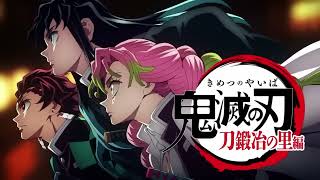 10 hours Demon slayer season 3 opening Kizuna no Kiseki by MAN WITH A MISSION x milet [upl. by Malilliw]