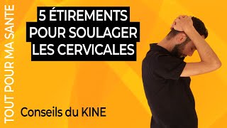 5 étirements des cervicales pour se soulager efficacement [upl. by Rajewski]