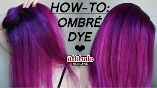 Ombré Hair Dye Tutorial [upl. by Sitto]