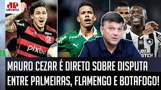 quotEU PENSO DIFERENTE Pra mim Palmeiras e Botafogoquot Mauro Cezar ANALISA DISPUTA com o Flamengo [upl. by Ahsiuqal]