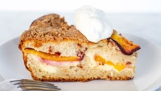 Peaches And Cream Coffee Cake [upl. by Brennen558]