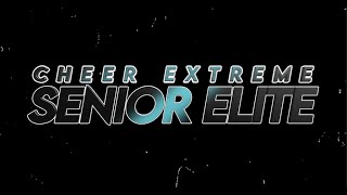 Cheer Extreme Senior Elite 202324 [upl. by Oknuj]