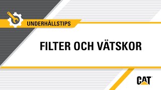 Så här utför du dagliga kontroller av Cat®filter och vätskor [upl. by Enra]