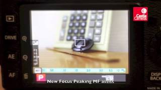 Fujifilm XE1XPro1 Focus Peaking  New firmware from Fujifilm [upl. by Poyssick713]