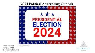 2024 Political Advertising Outlook with Gabelli Funds Hanna Howard [upl. by Dorotea]