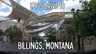 Lets Drive  US 212 West From Devils Tower to Billings Montana [upl. by Marola45]