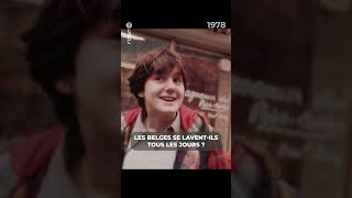 Les Belges se laventils tous les jours  1978 rtbf archives shorts memories microtrottoir [upl. by Weisler337]