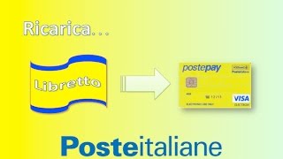 Ricaricare POSTEPAY da LIBRETTO Postale Smart [upl. by Adnamra]