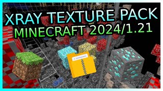 NEW MINECRAFT XRAY TEXTURE PACK 121 2024 WORKING NOW [upl. by Brine]