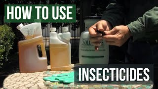 How To Use Insecticides [upl. by Nylirem381]