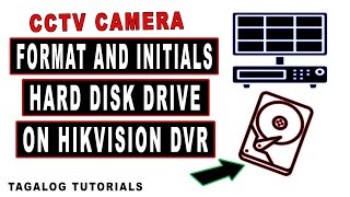 How to Format and Initials HDD on Hikvision DVR [upl. by Stanwin]