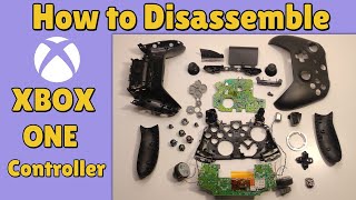 How to fully disassemble XBOX One controller [upl. by Hey580]