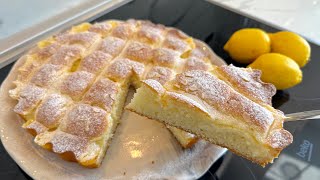 Torta al Limone 🍋 Profumata  Leggera e Super Golosa 🤩 [upl. by Nelag602]